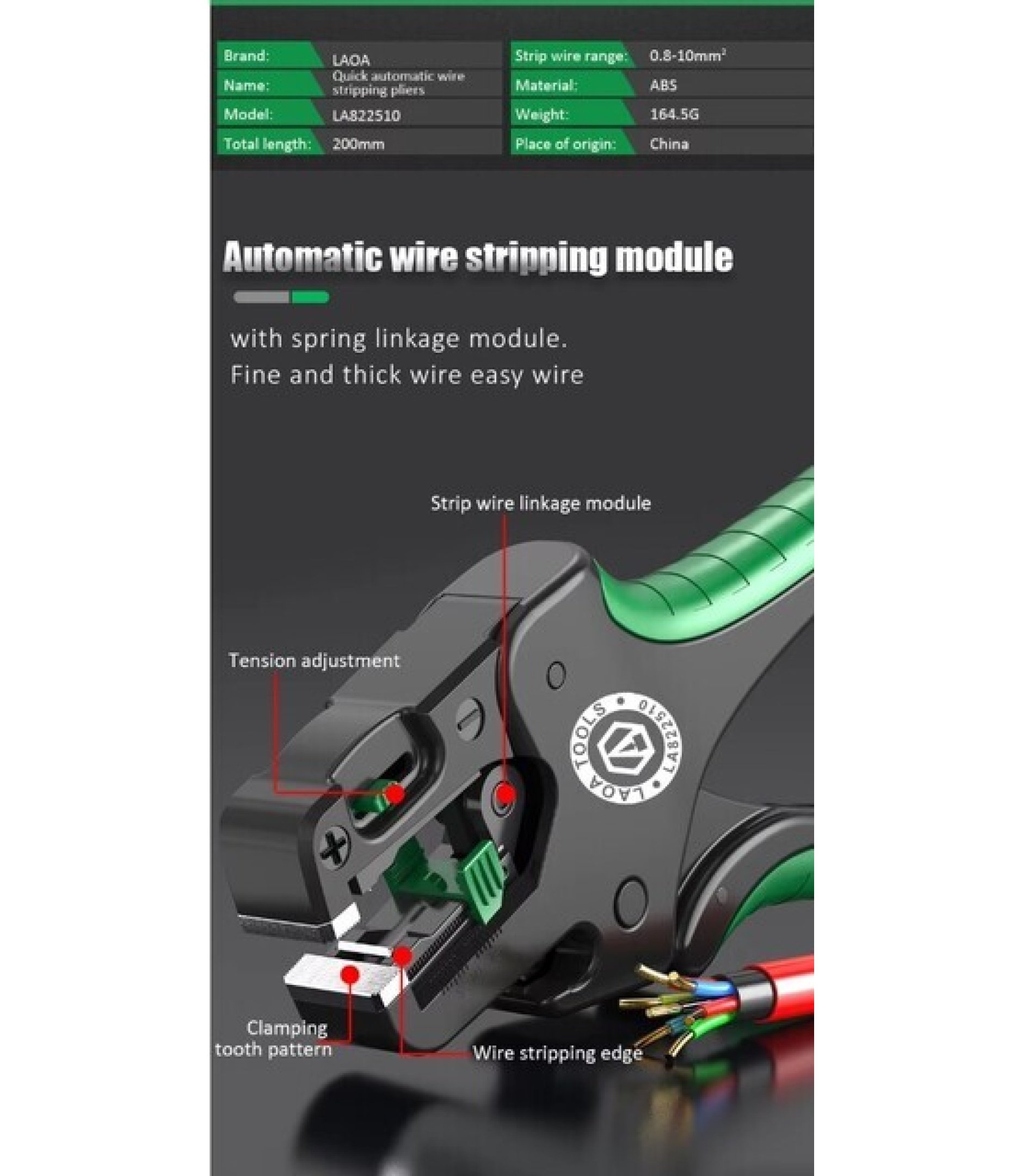 Multi-function Stripping Pliers LA822510