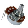 100K OHM LOGARITHMIC Taper Potentiometer Long PCB Spline