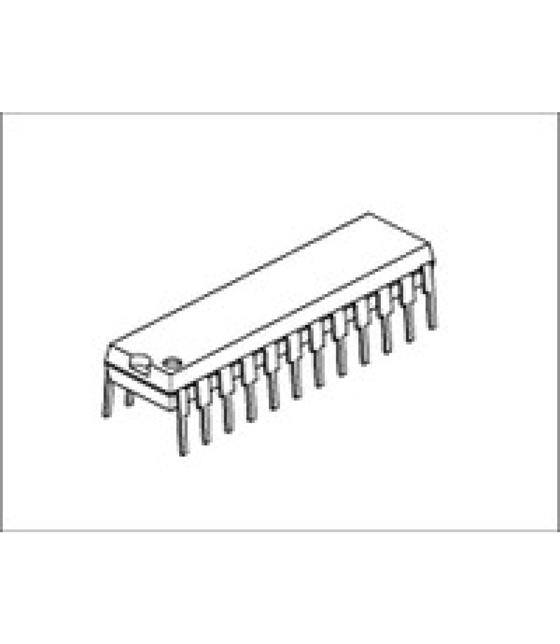 Electronic component image of MAX7219 7-Segment Dot-Matrix Display Driver IC PDIP-24 for circuit design.