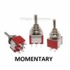 Electronic component image of Mini Toggle Momentary Switch DPDT (On)-Off-(On) for circuit design.