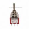 Electronic component image of Mini Toggle Momentary Switch DPDT (On)-Off-(On) for circuit design.