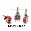 Electronic component image of Mini Toggle Momentary Switch SPDT (ON)-OFF-(ON) for circuit design.
