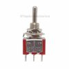 Electronic component image of Mini Toggle Momentary Switch SPDT (ON)-OFF-(ON) for circuit design.