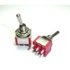 Electronic component image of Mini Toggle Switch DPDT On-On for circuit design.