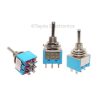 Electronic component image of Mini Toggle Switch DPDT On-On-On for circuit design.