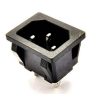 Male AC Power Plug Connector 3 Pins 10A 250V