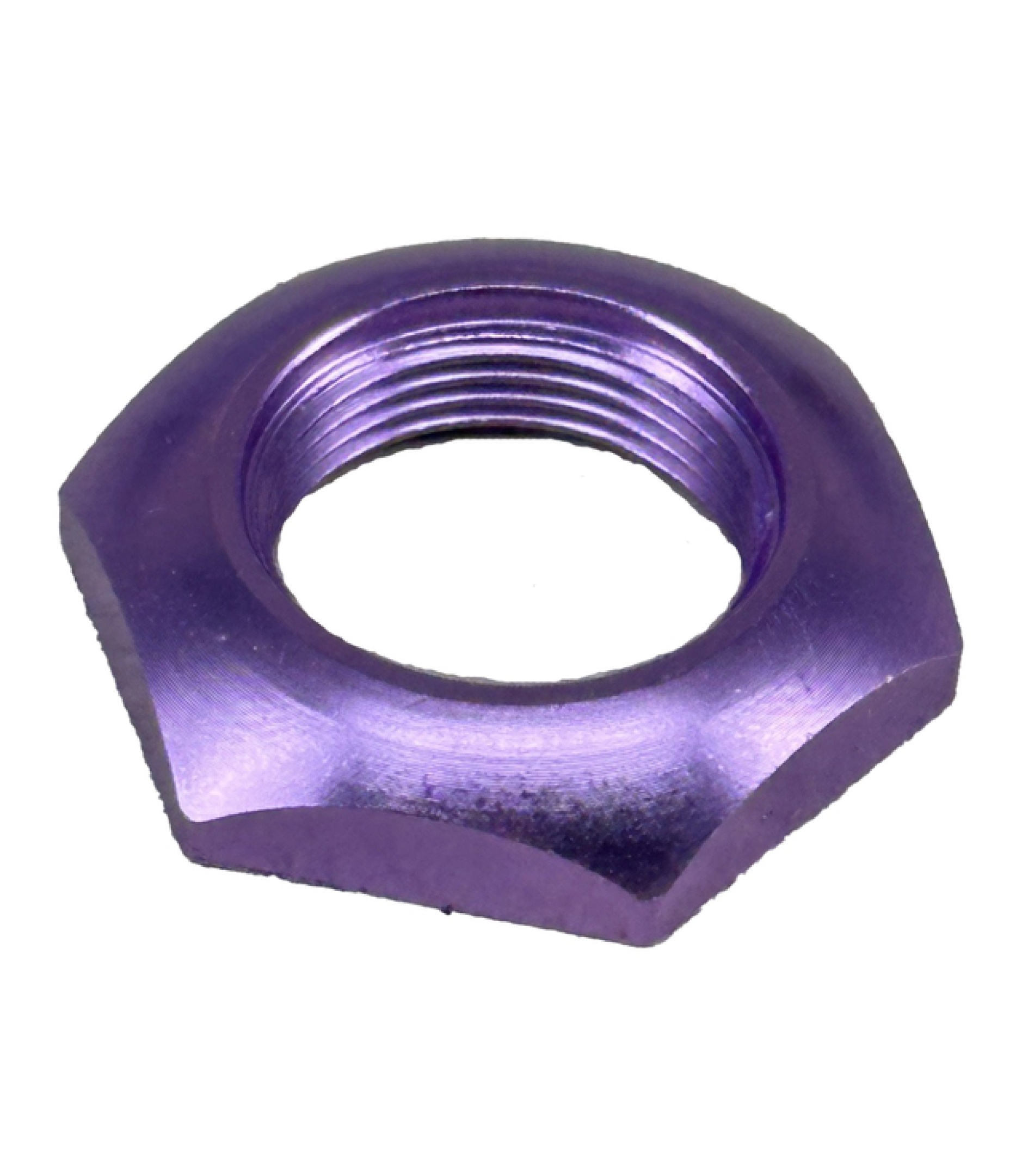 M12 Purple Color Aluminum Nut For 3PDT Footswitch
