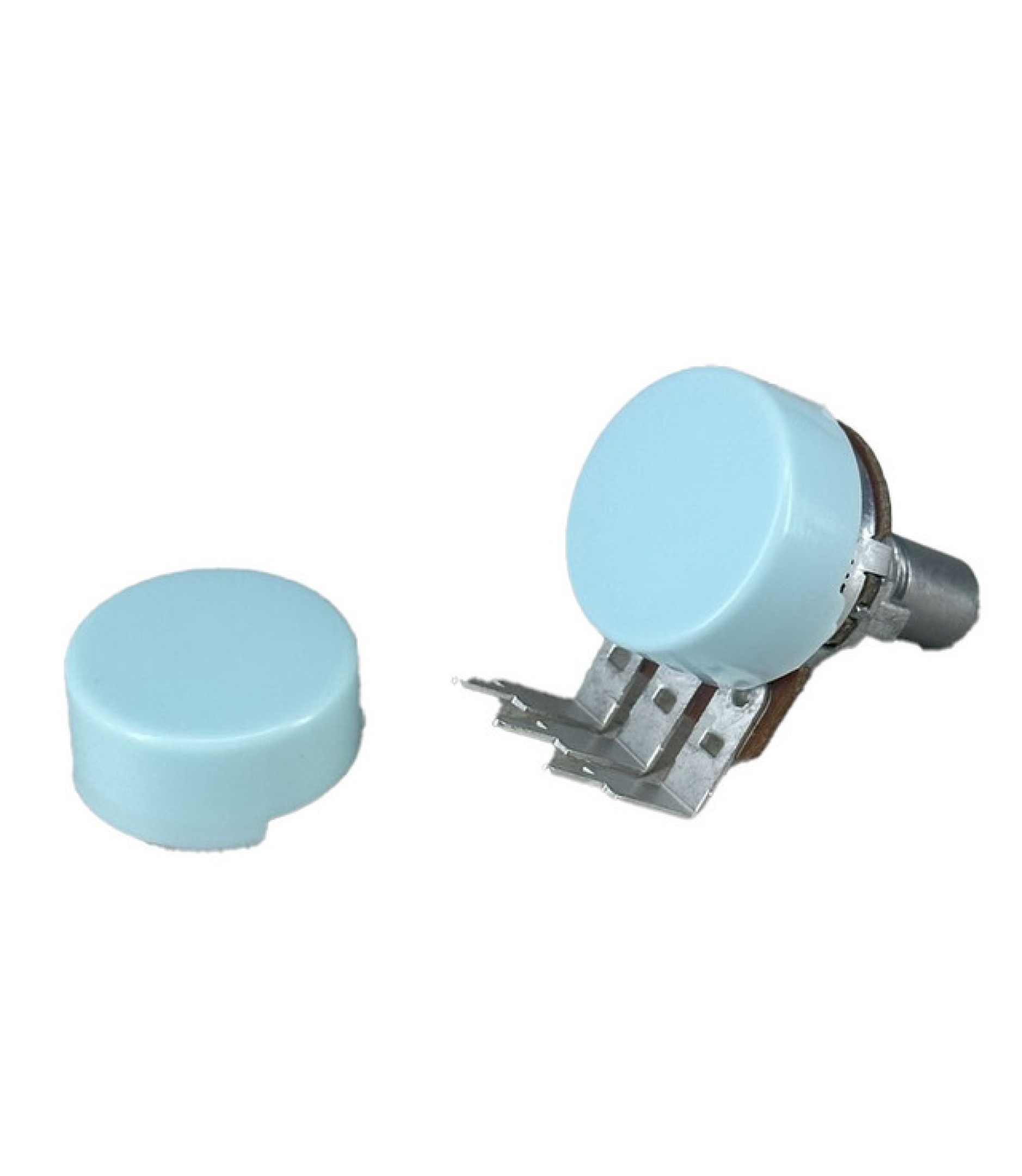 Pastel Blue Dust Seal Cover For Potentiometer