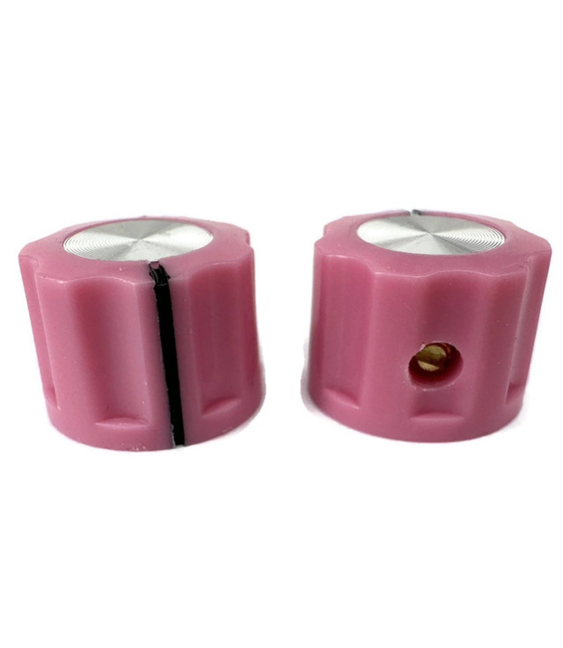 KN1360 ABS Fluted Pink Knob 16x12mm