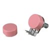 Pastel Pink Dust Seal Cover For Potentiometer