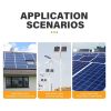 1 Pair 12AWG Male and Female Solar Panel Extension cable 2M