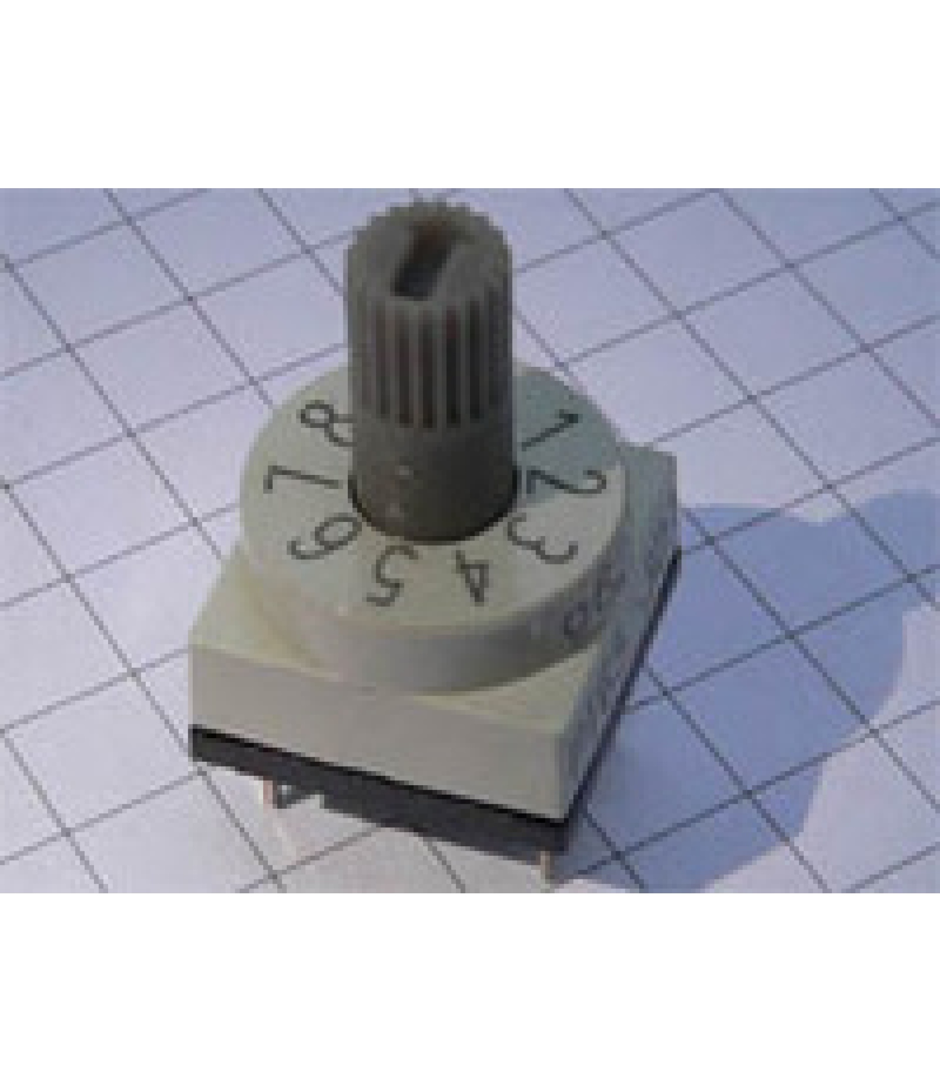 PT65301 Code Switch Straight BCD Spindle 3+3 Electronic component image of PT65301 Code Switch Straight BCD Spindle 3+3 for electronic switches.