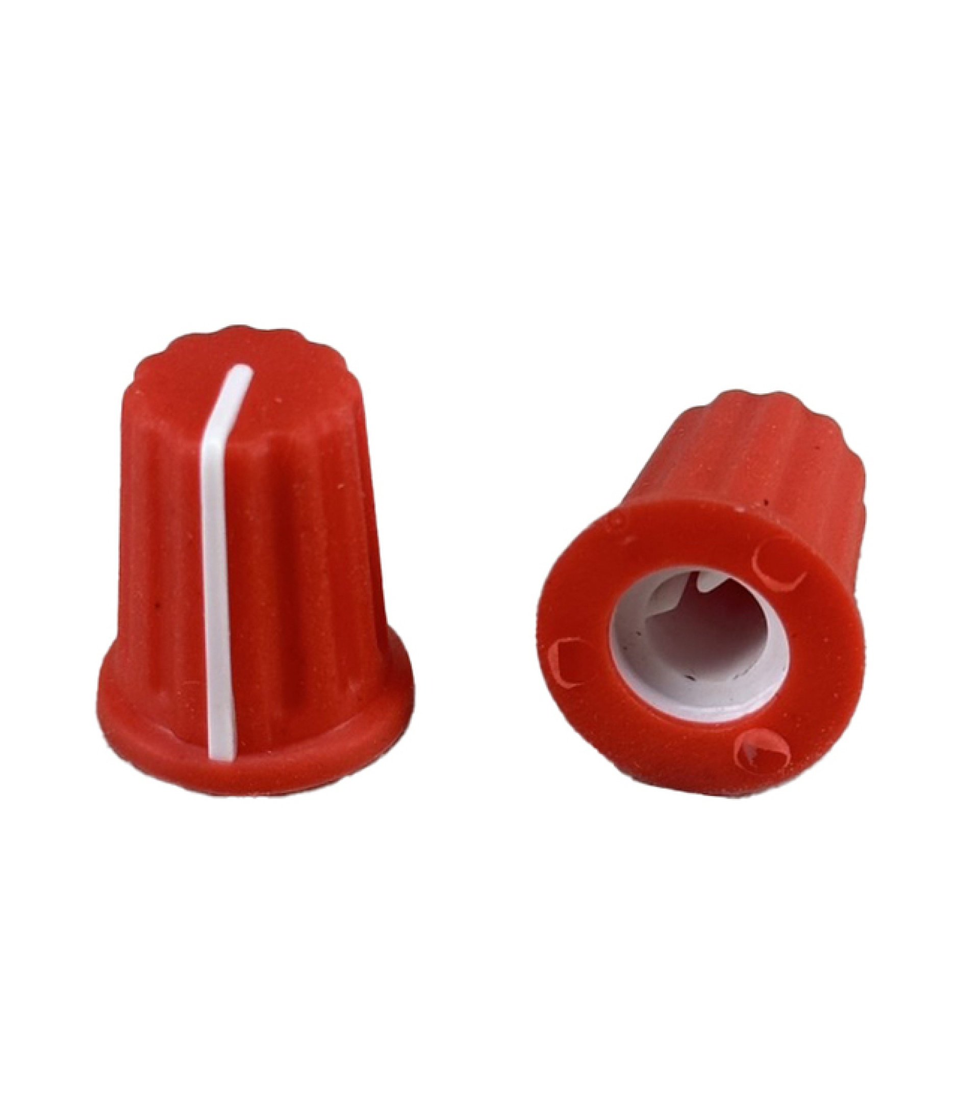 r12.jpg Red Pioneer DJ controller knob 16x20mm D-Shaft
