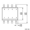Electronic component image of RC4558 Dual Op-Amp IC Gain Bandwidth 3MHz for circuit design.