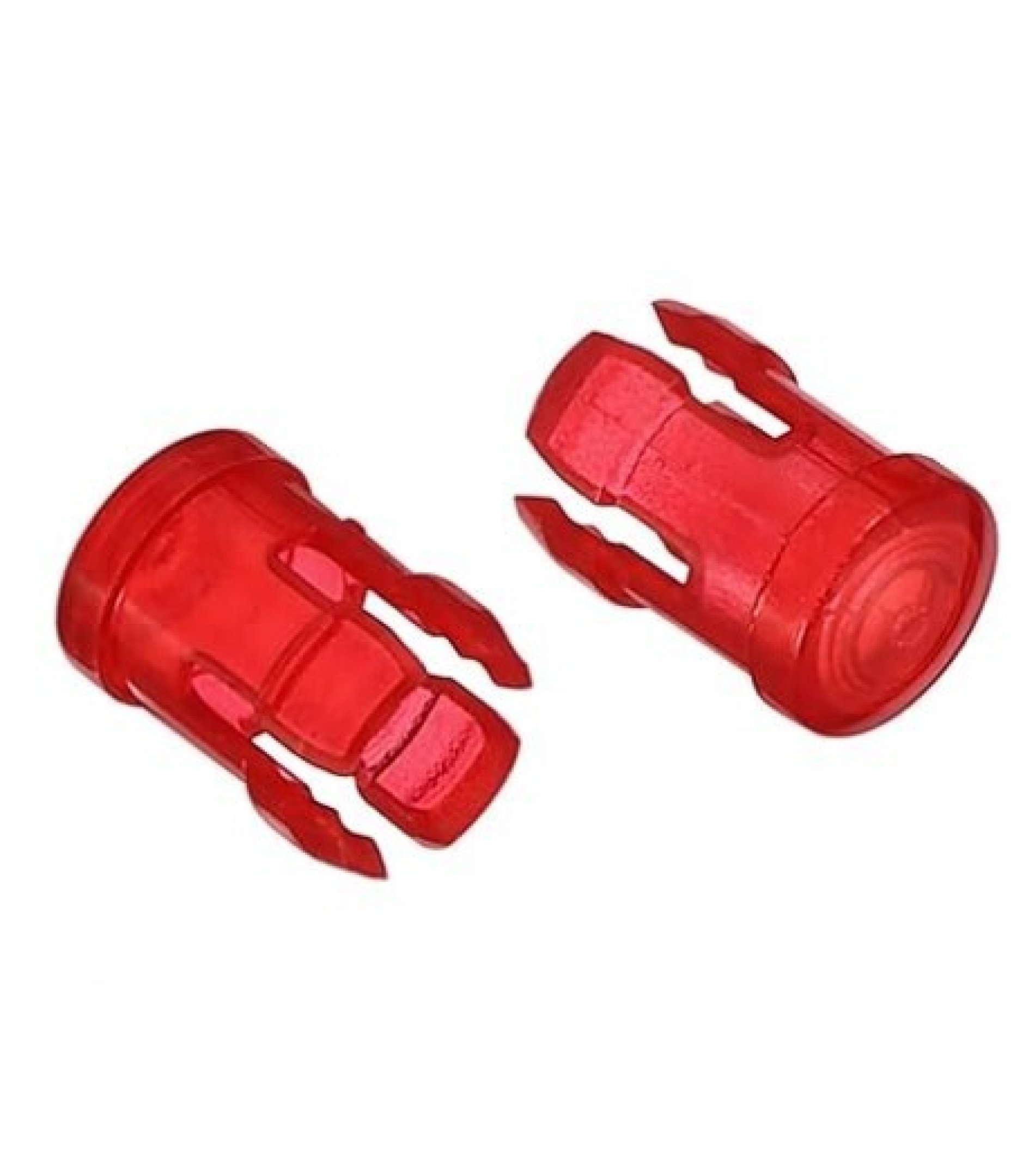 5mm LED Lampshade Protector Red Plastic Clip