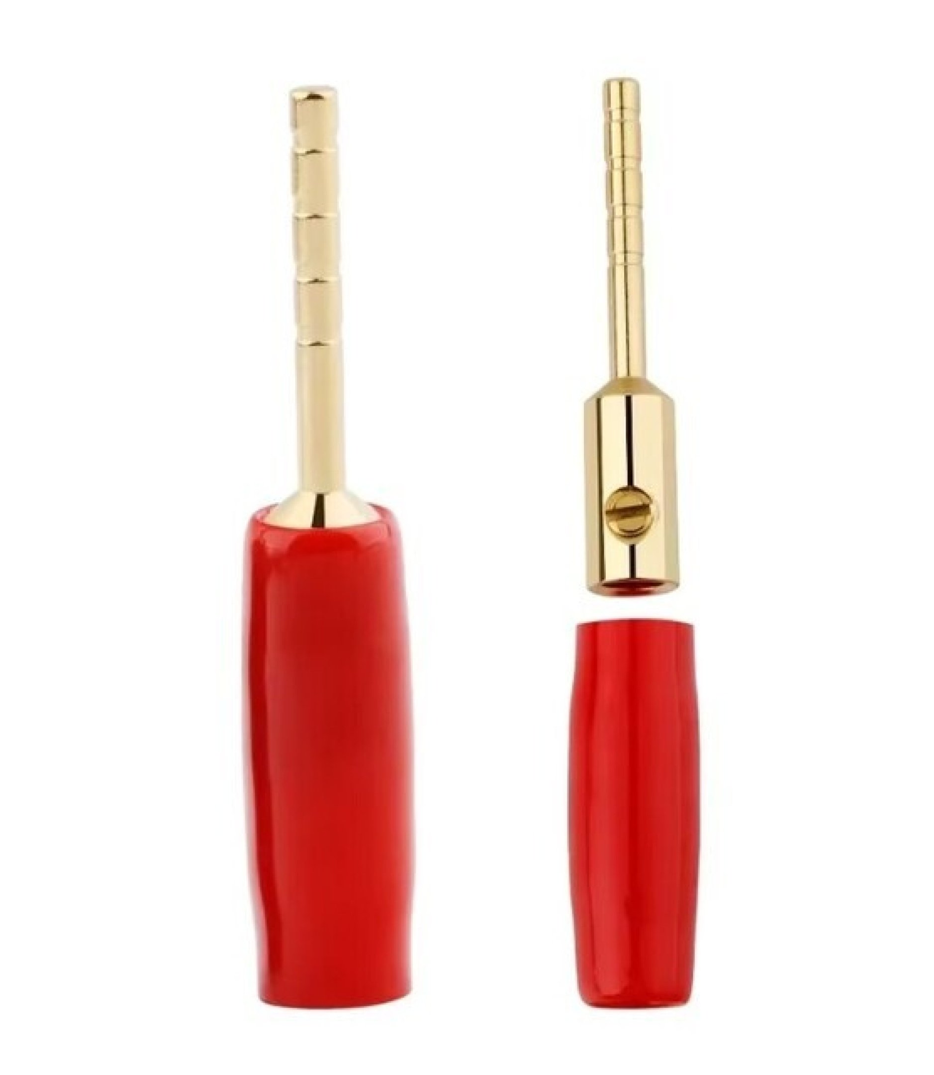 2mm Red Tip Banana Pin Plug Connector