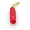 2mm Red Tip Curved Banana Pin Plug Connector