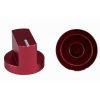 Aluminum Davies 1510 Clone Red Knob Shaft Hole 6.35mm