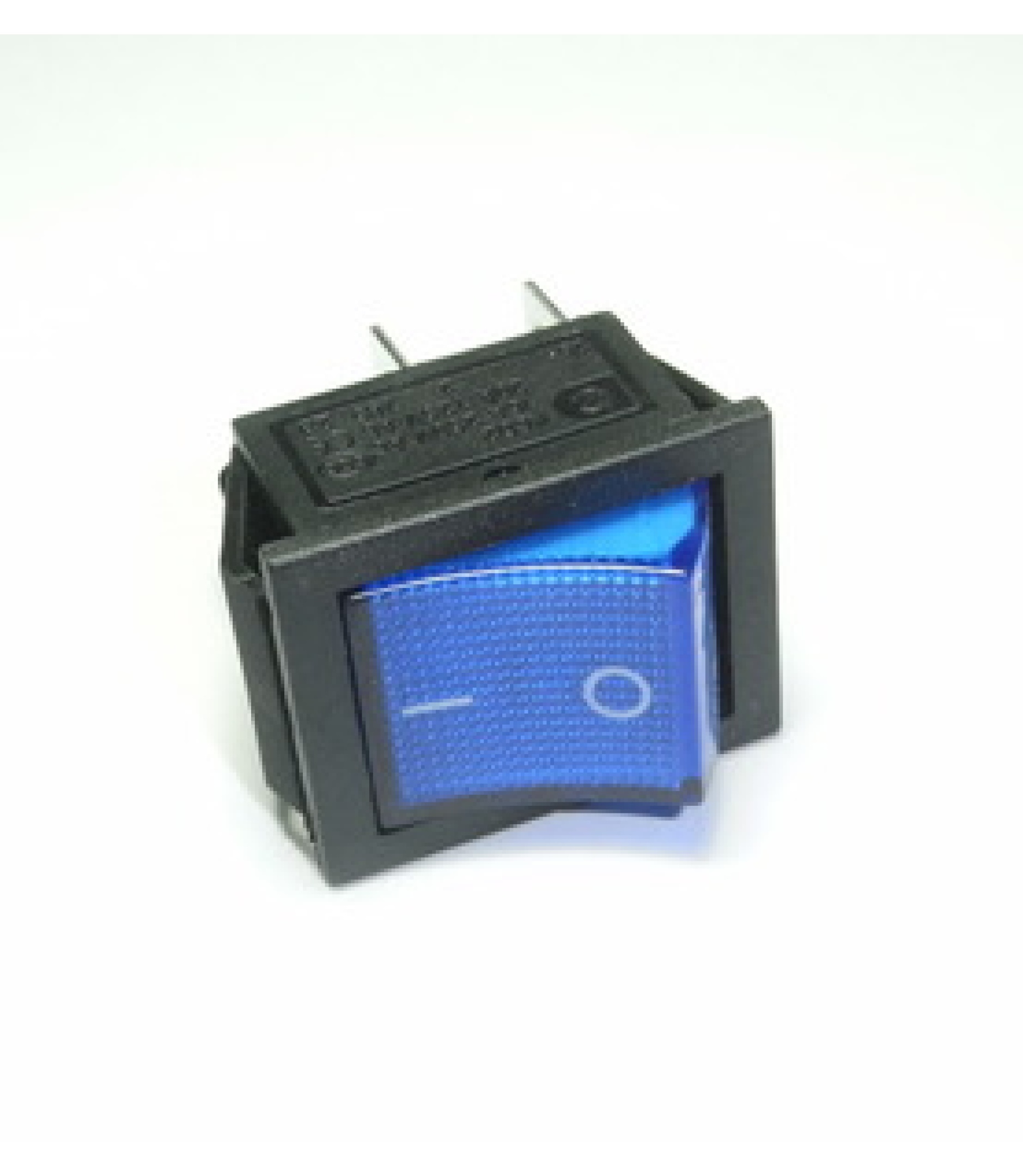 Rocker Switch DPST ON/OFF with Lamp 16A 250VAC Panel Mount Snap-In Electronic component image of Rocker Switch DPST ON/OFF with Lamp 16A 250VAC for panel mount applications.