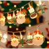 3M 20LED Santa Claus snowman Decoration Christmas Lights IP65