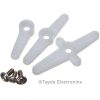 Electronic component image of SG90 Mini Gear Micro Servo 9g for robotic applications.