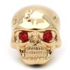 Skull Gold Guitar knob 24x20mm Shaft 6x18T