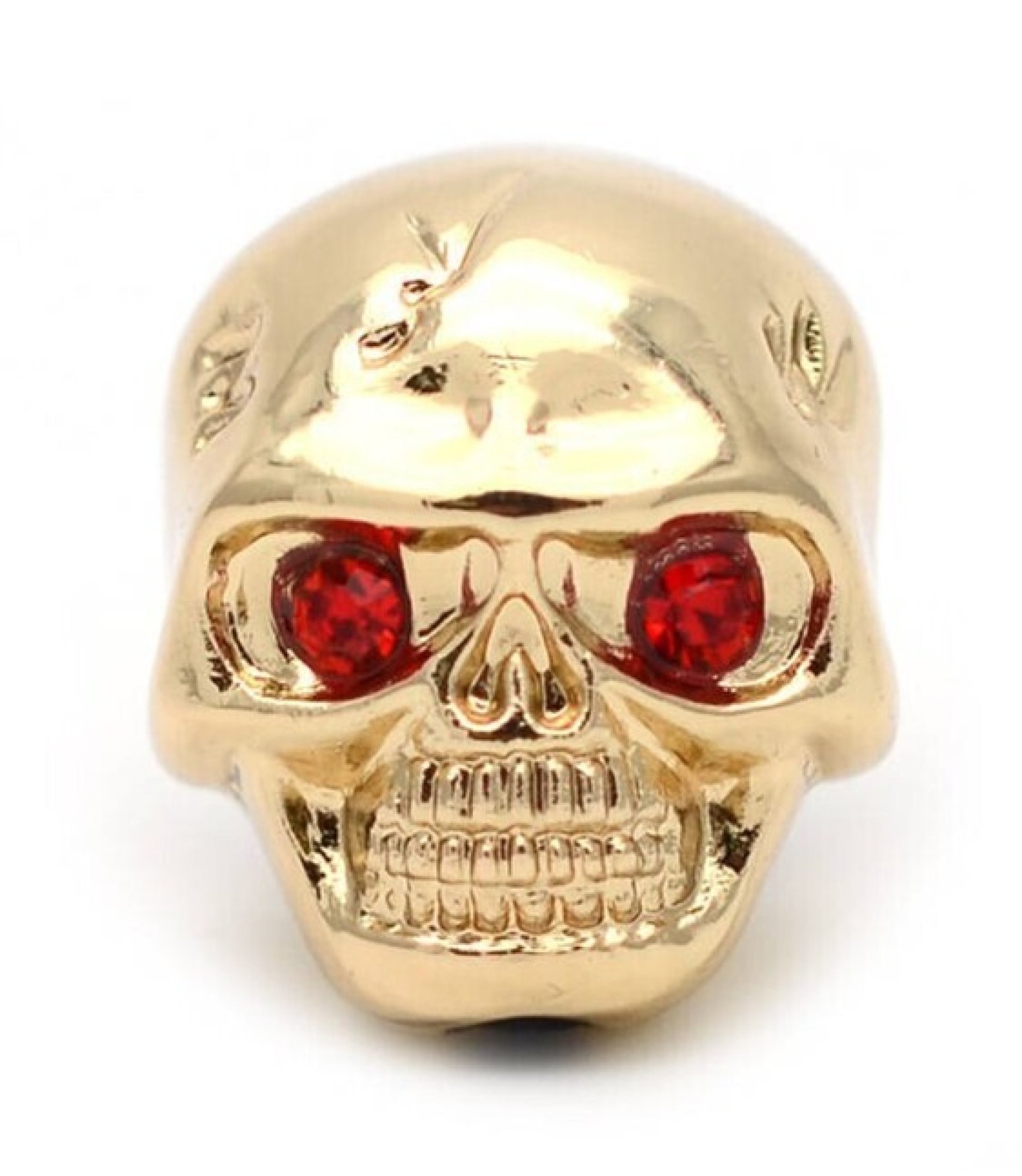 Skull Gold Guitar knob 24x20mm Shaft 6x18T