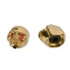 Skull Gold Guitar knob 24x20mm Shaft 6x18T