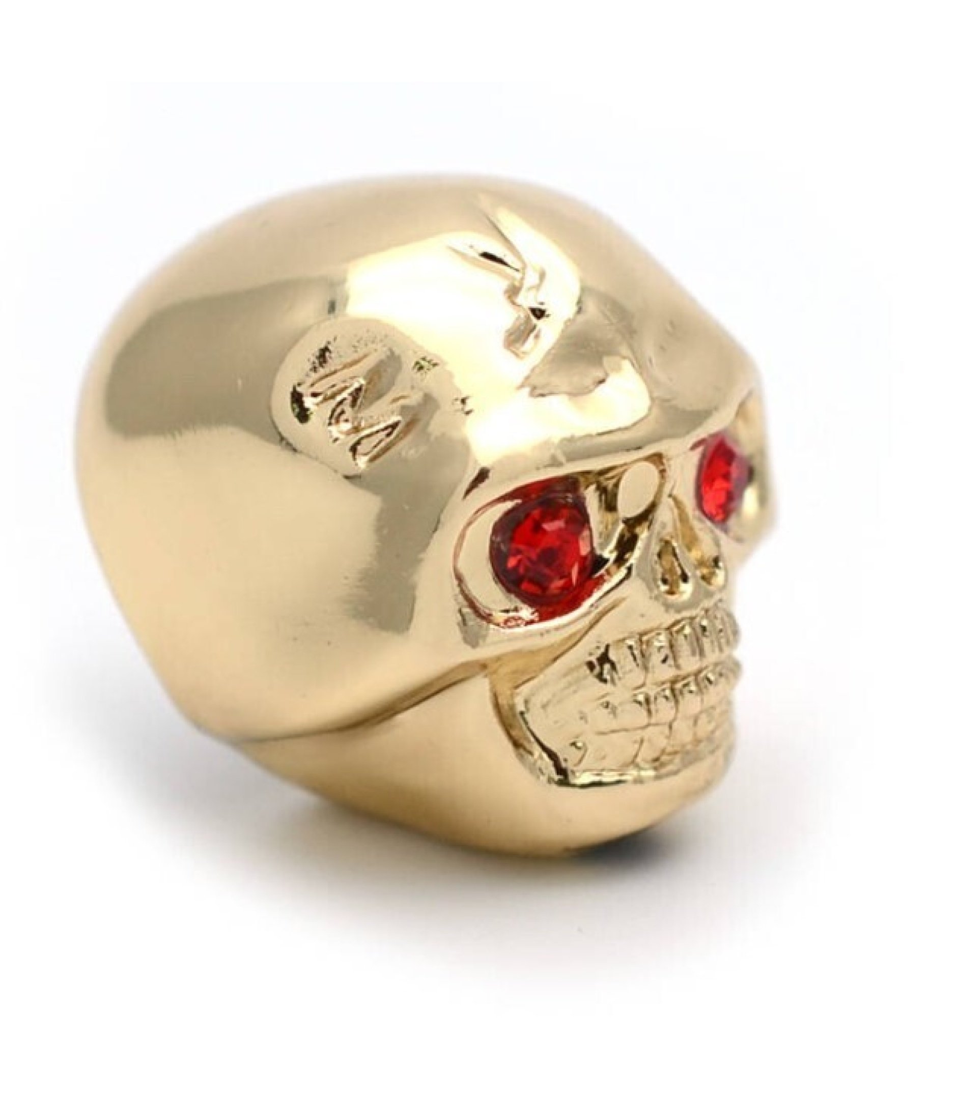 Skull Gold Guitar knob 24x20mm Shaft 6x18T