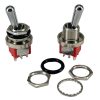 Mini Toggle Switch 1M Series DPDT On-On Solder Lug Large Handle