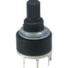 sw2_1.jpg Mini Rotary Switch 2 Pole 4 Position RS16211 15mm