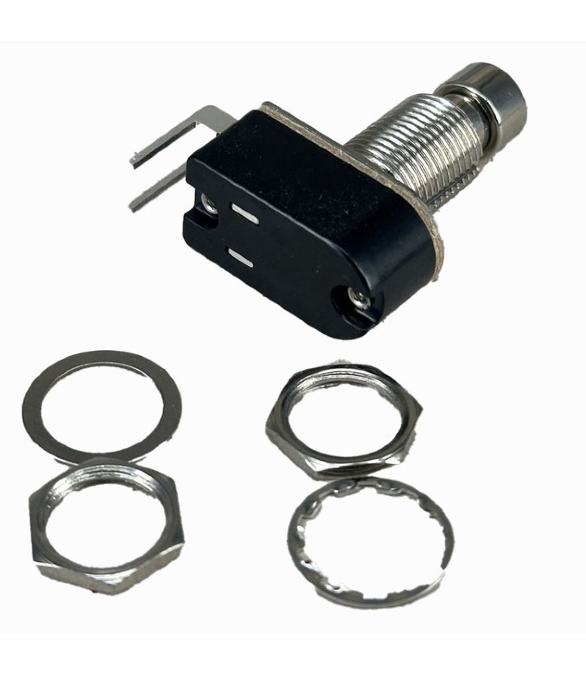 SPST Momentary Push Button Stomp Foots / Pedal Switch PCB Pin