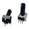 100Electronics 10K OHM Linear Taper Potentiometer Spline Long Shaft PCB Mount