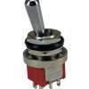 Mini Toggle Switch 1M Series DPDT On-On Solder Lug Large Handle