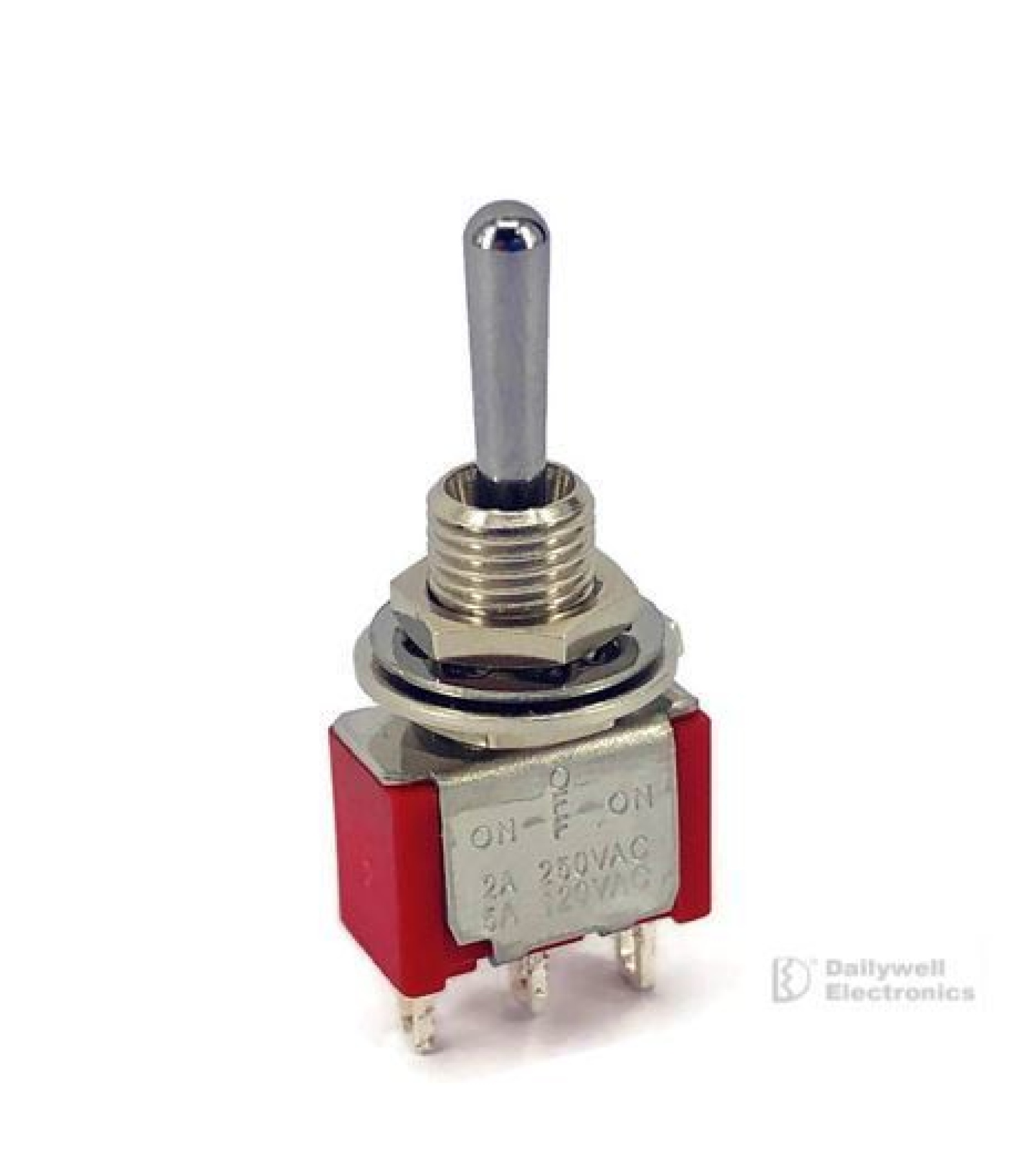 Mini Toggle Switch 1M Series SPDT On-Off-On