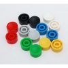 Tactile Switch Caps Yellow Color 5.3x10mm