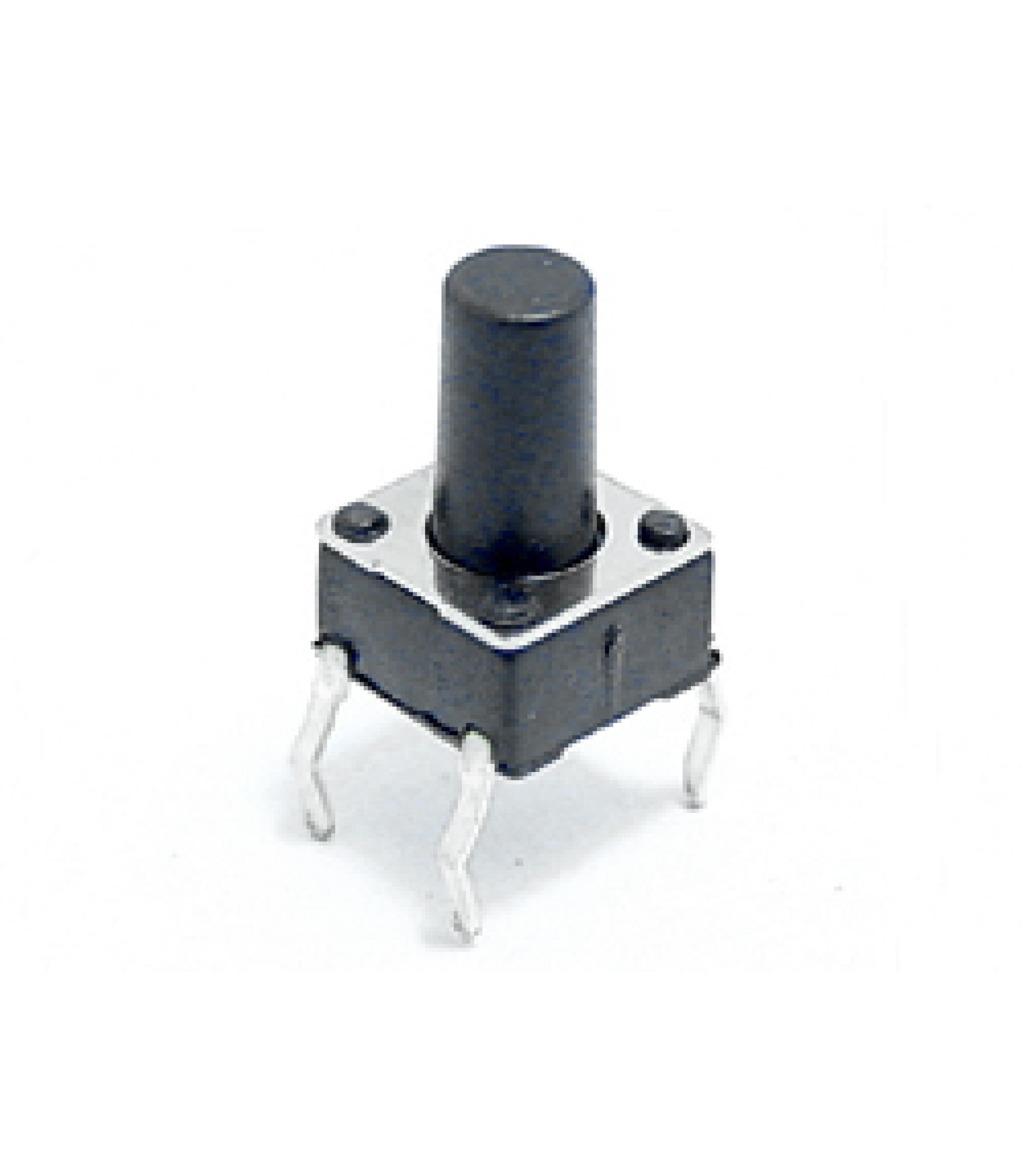 Electronic component image of Tact Switch 6x6mm 9.5mm Through Hole SPST-NO Switch for circuit design.