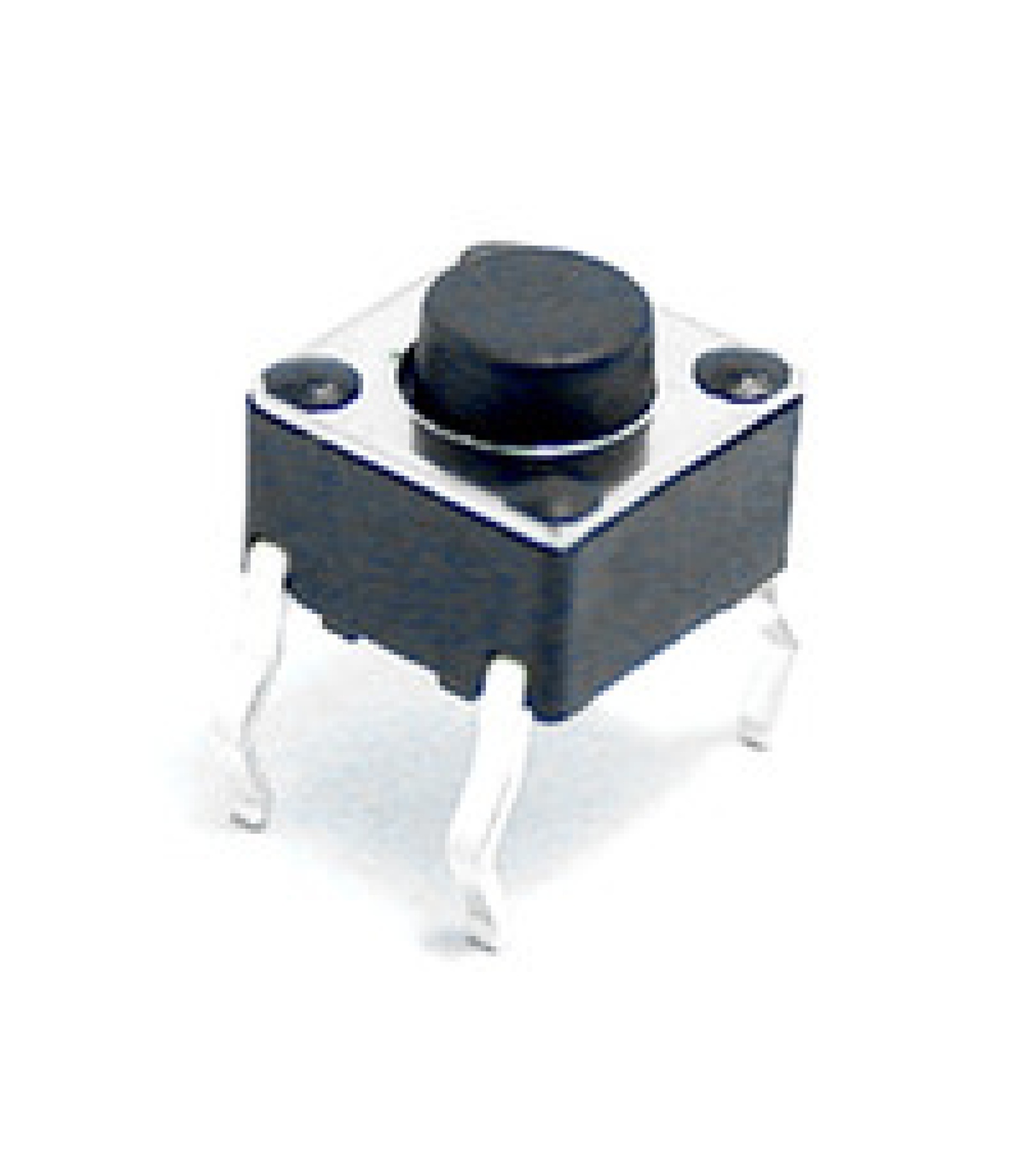 Tact Switch SPST-NO 6x6mm 5mm Through Hole Electronic component image of Tact Switch SPST-NO 6x6mm 5mm Through Hole for circuit design.