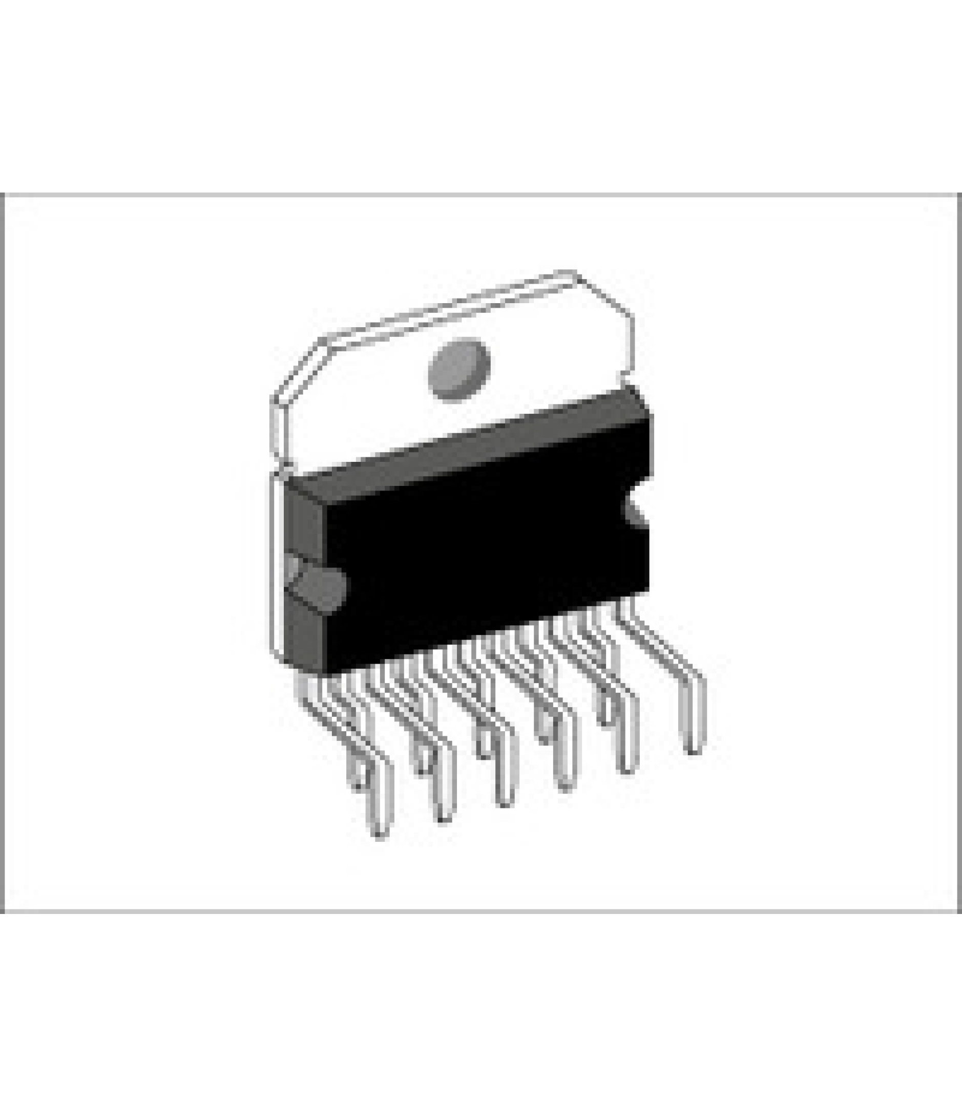 Electronic component image of TDA7499 TDA7499L Audio Amplifier IC for circuit design.