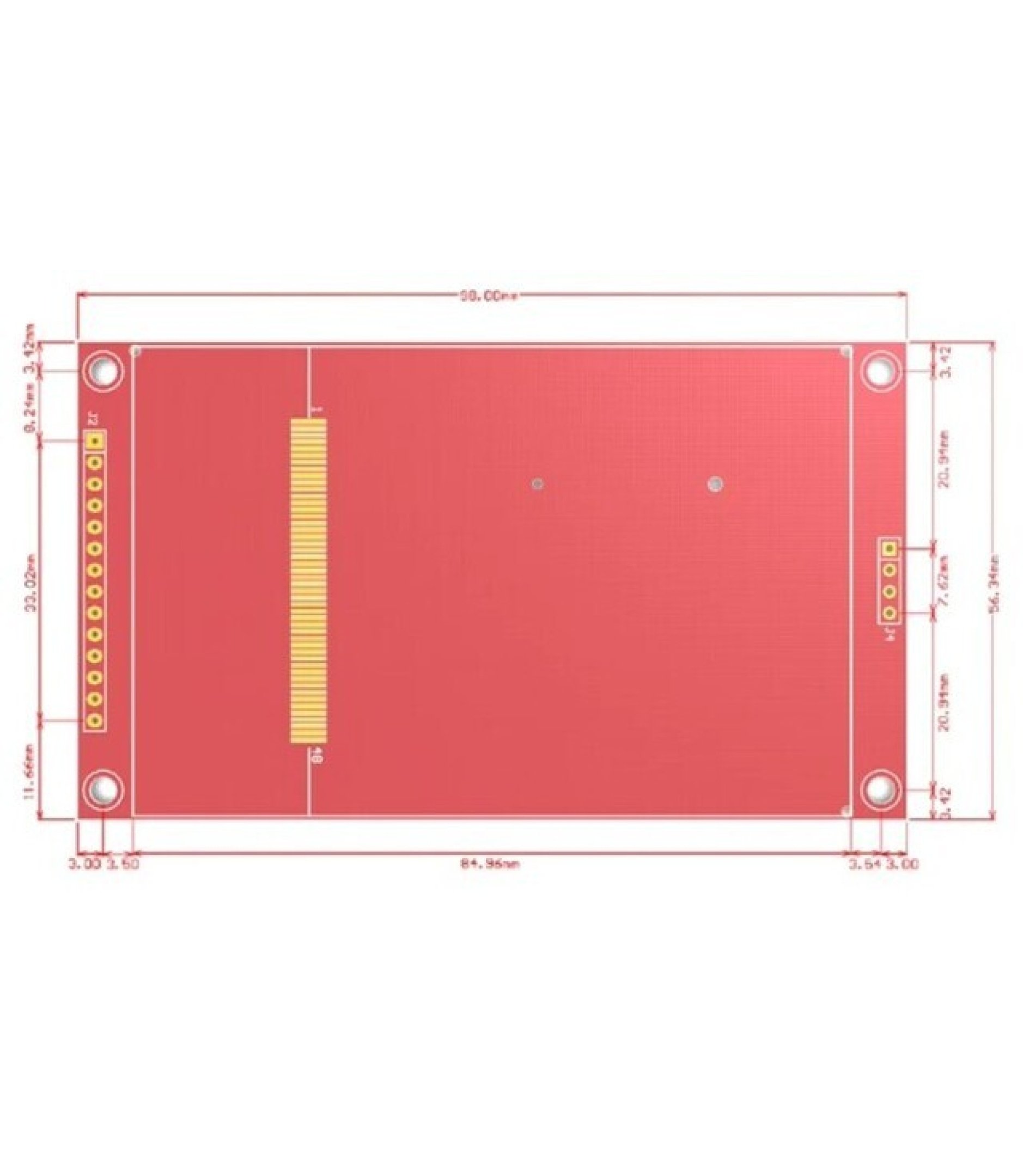 3.5 inch SPI display screen TFT ILI9488 with touch 320x480