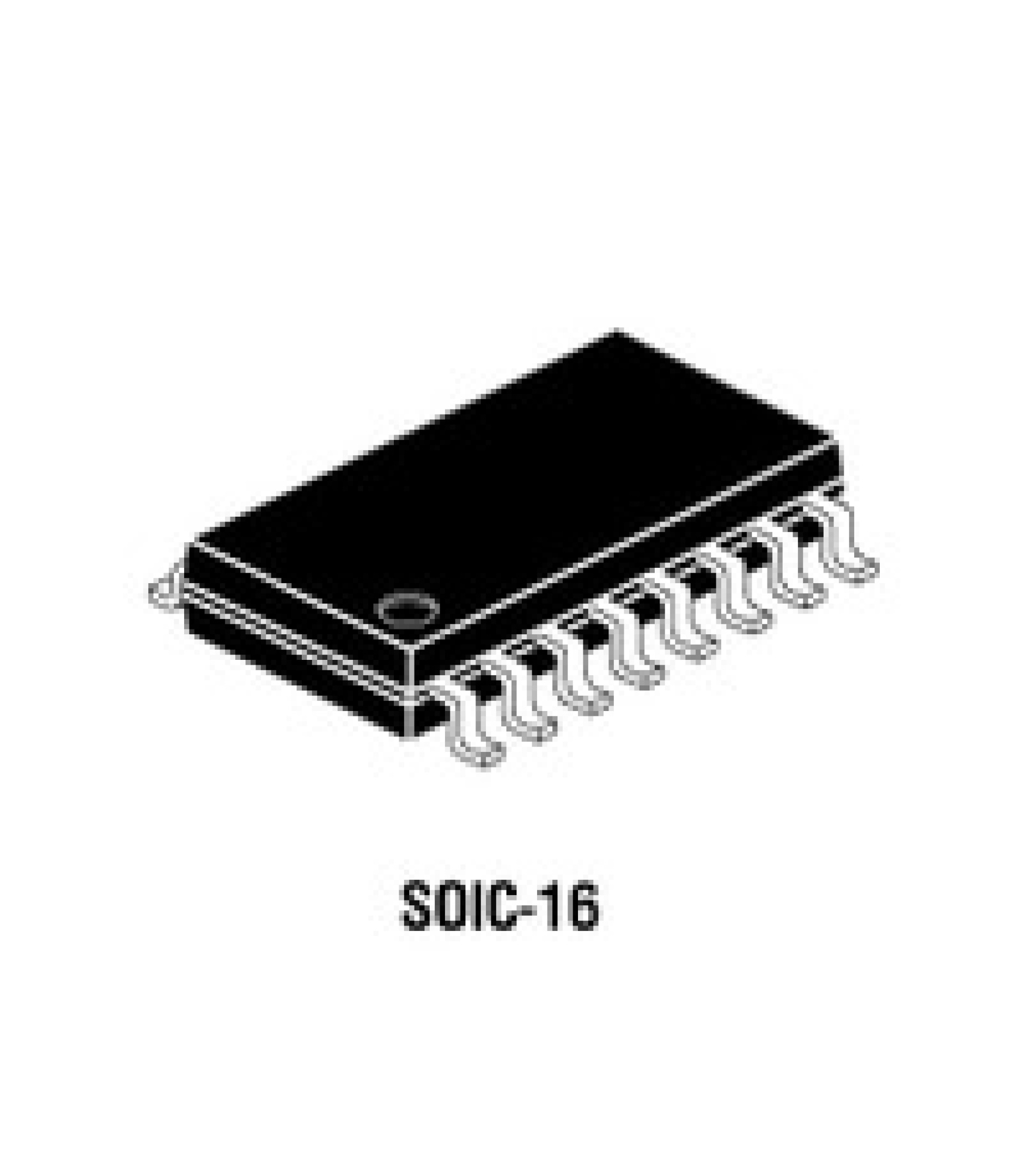 Electronic component image of ULN2003AD NPN Darlington Array IC 7-Lead DIP for circuit design.