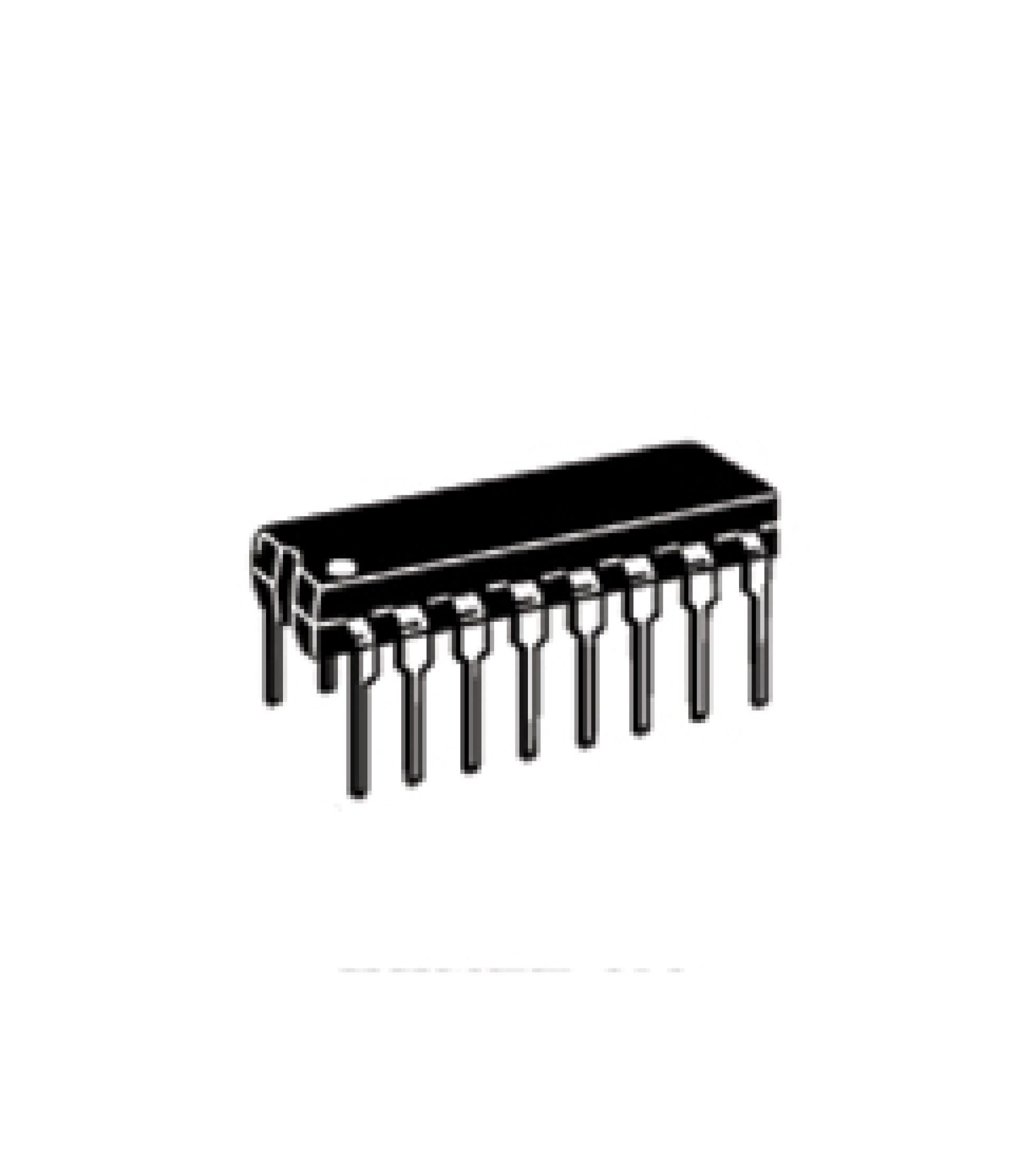 ULN2004AN NPN Transistor Array IC DIP-16 Electronic component image of ULN2004AN NPN Transistor Array IC DIP-16 for circuit design.