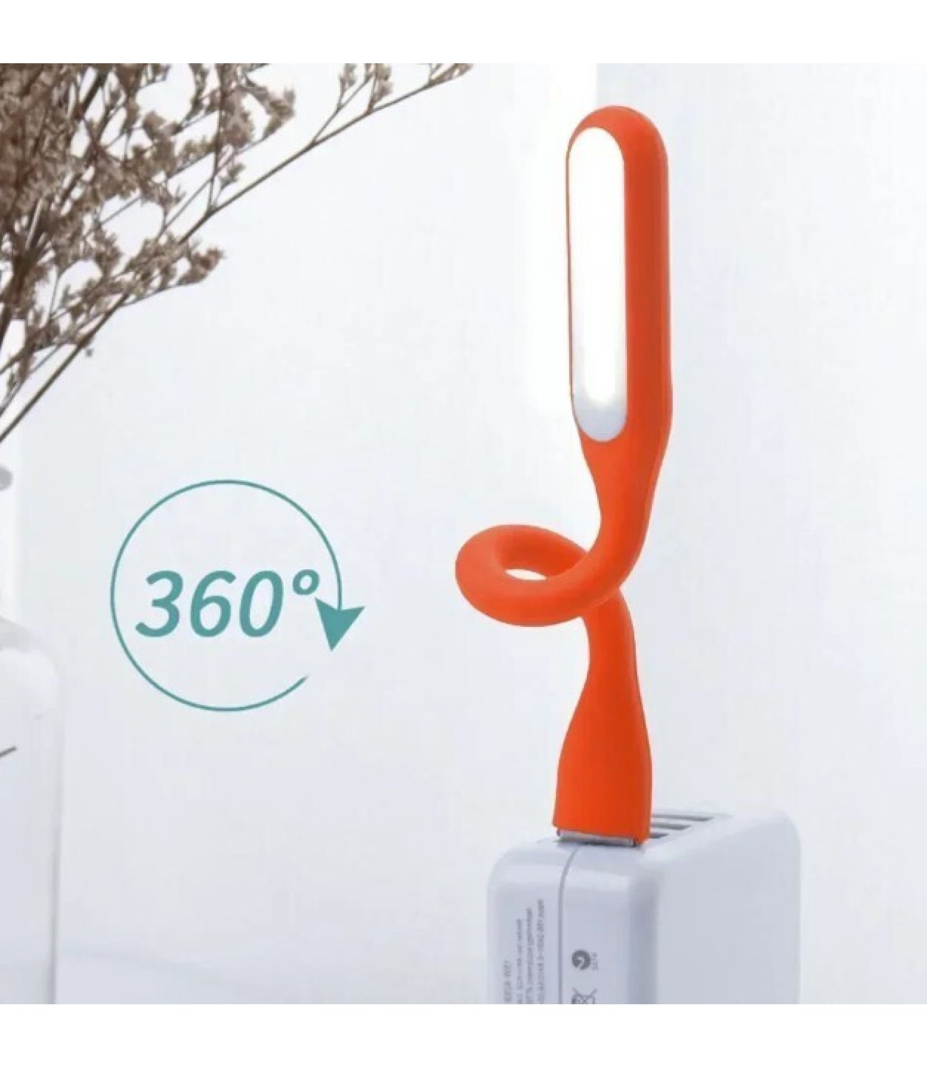 White USB Light LED Toothbrush 5V