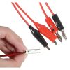 Banana Plug to Alligator Clips Test Cable 1M