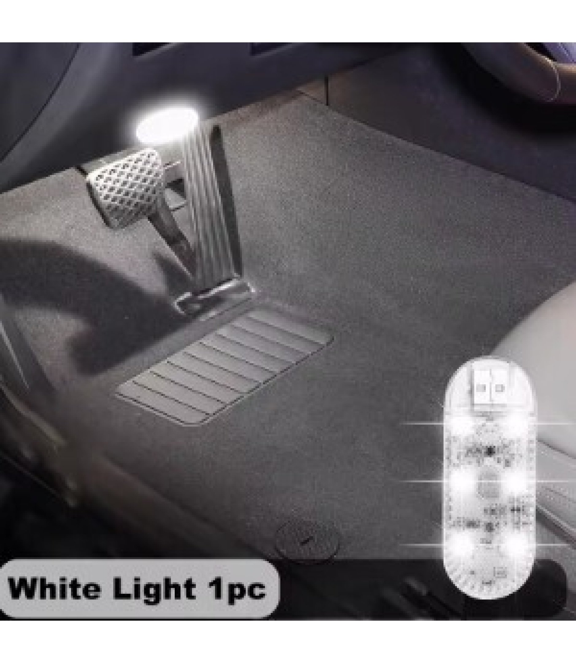White LED Car Mini Touch Light USB