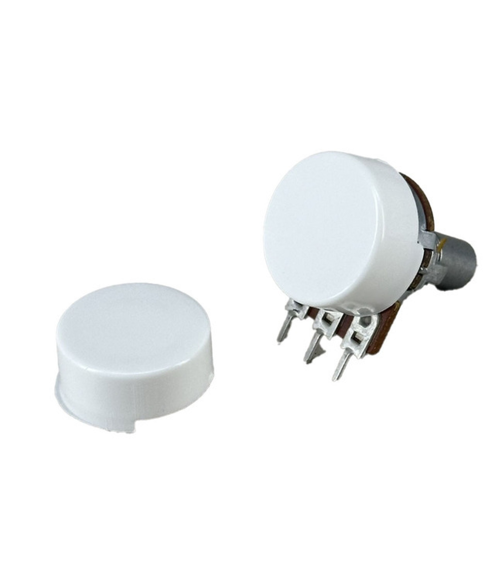 White Dust Seal Cover For Potentiometer