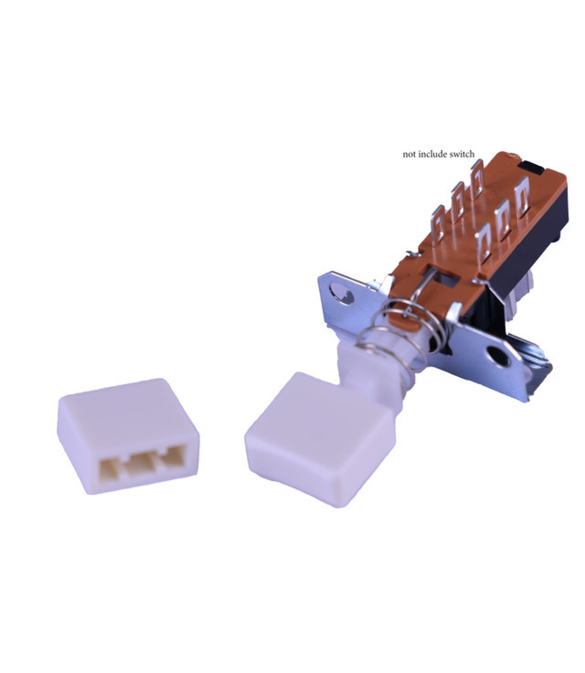 KM3.3x3.3 Push Switch Round Caps White Color Size 12.3x11.2mm