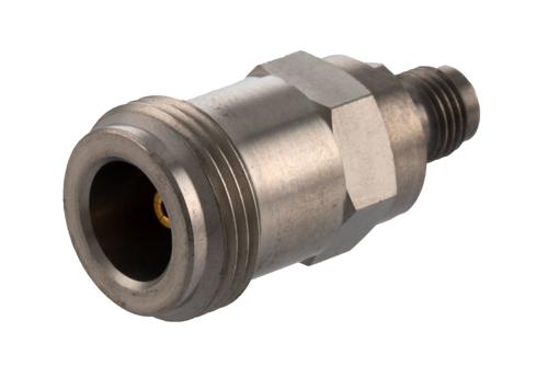 Precision 2.4mm Female to N Female RF Coaxial Adapter