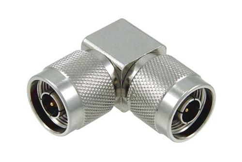 Commercial Grade N Male to N Male Right Angle RF Adapter
