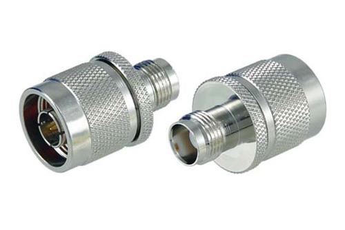 N Male to TNC Female RF Coaxial Adapter - Commercial Grade